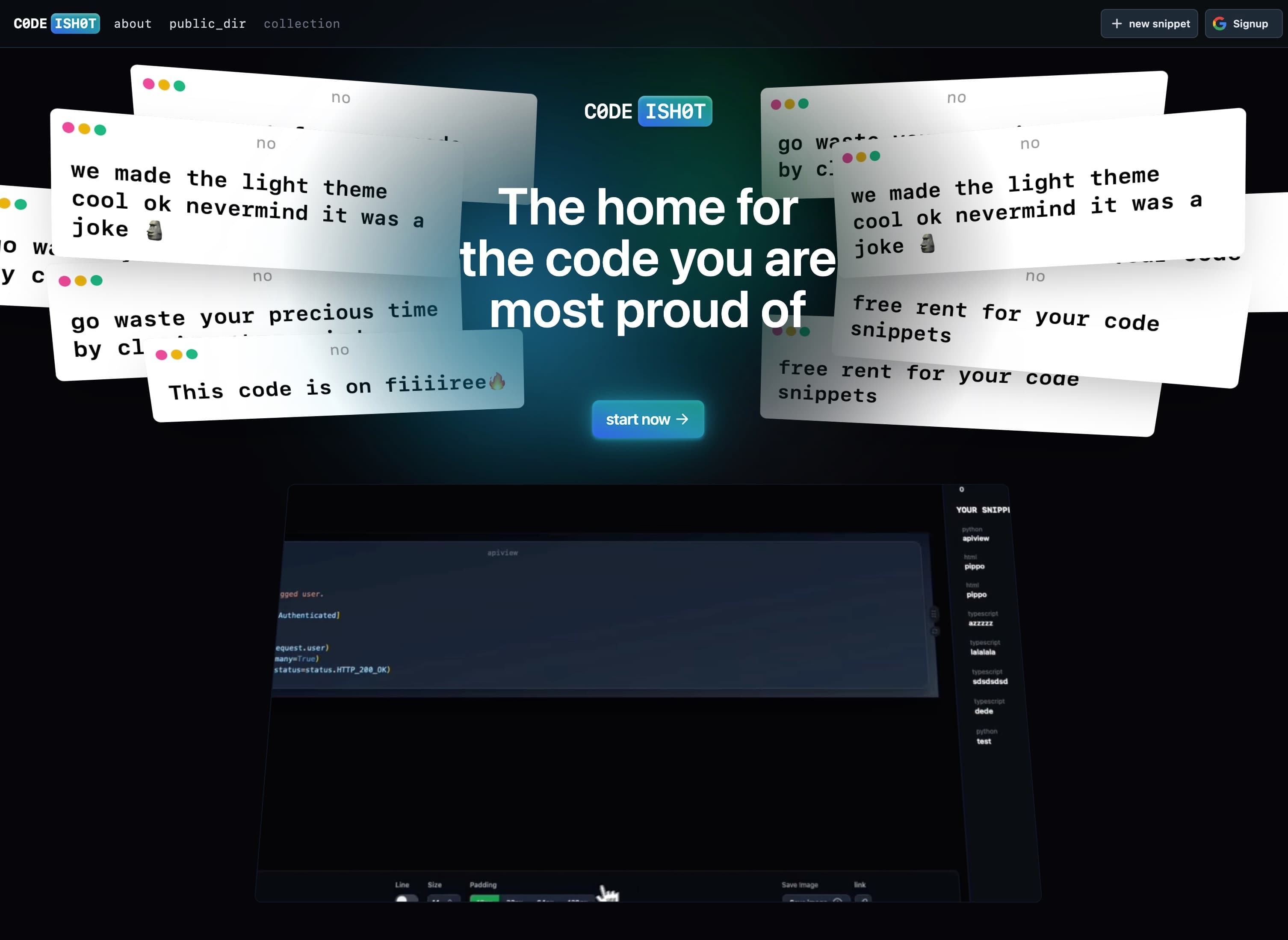 CodeIsHot screenshot
